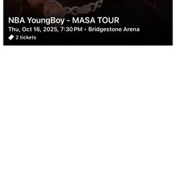Nba Youngboy Concert Ticket