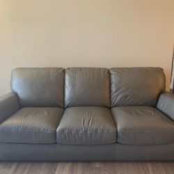 Leather Couch For Immediate Sale