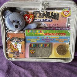 TY Rare 1999 Beanie Baby Platinum Edition. Original.