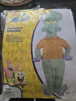 Squidward Costume Inflatable