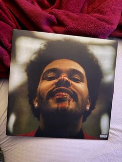 The Weekend After Hours exclusive Red/Black splatter vinyl
