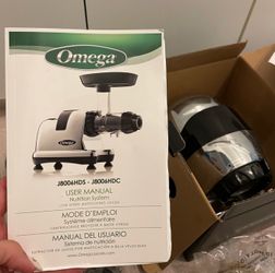 Omega® J8006HDC Chrome Ultimate Masticating Juicer and Nutrition System