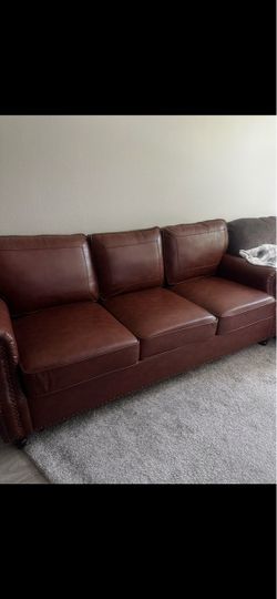 Brand new leather couch