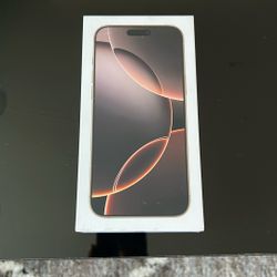 iPhone 16 Pro Max Desert Titanium 512GB 