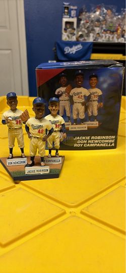 Jackie Robinson/Don Newcombe/Roy Campanella Dodgers Statue