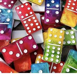 Dominoes Y Dama Personalisadas Por Engargo 
