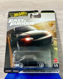 Hot Wheels Premium Fast & Furious 1993 Honda Civic Ex EJ1