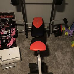 Weight Bench  W/Weights
