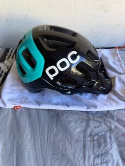 POC Mountain Bike Helmet Black Teal