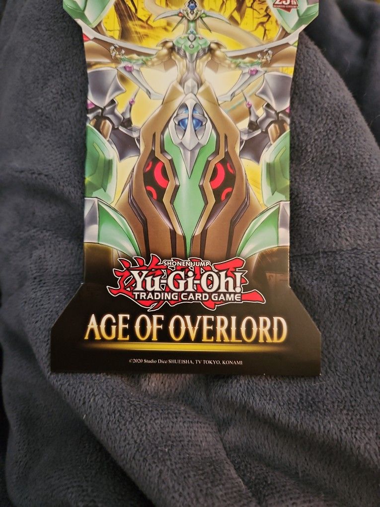 Yu-Gi-Oh Age Of Overlord Unopened Pack
