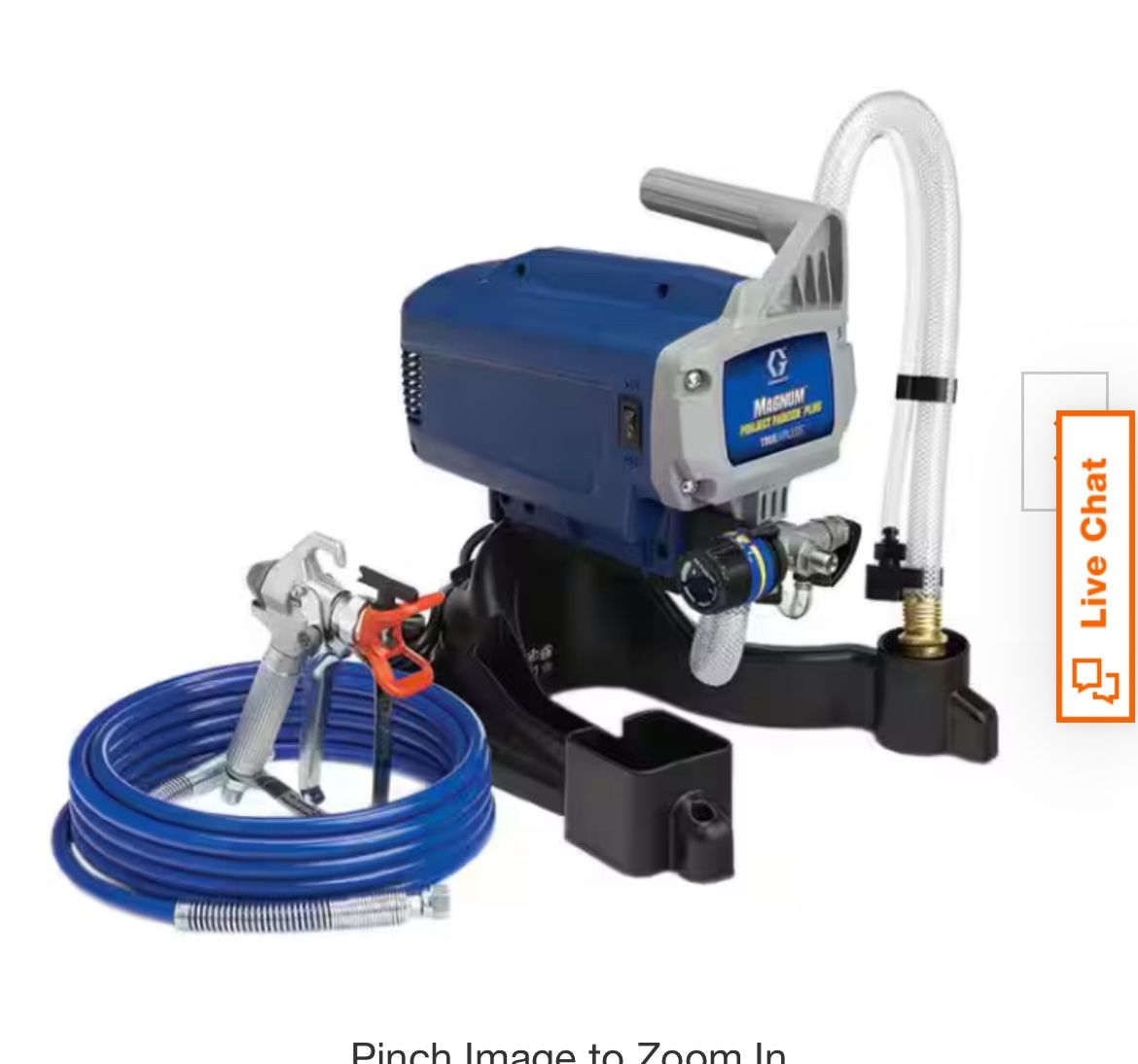 Project Painter Plus Airless Paint Sprayer with 20 in. Extension