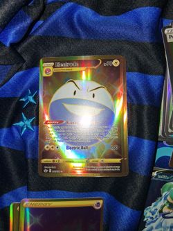 Electrode 222/198 Secret Rare Pokémon Card