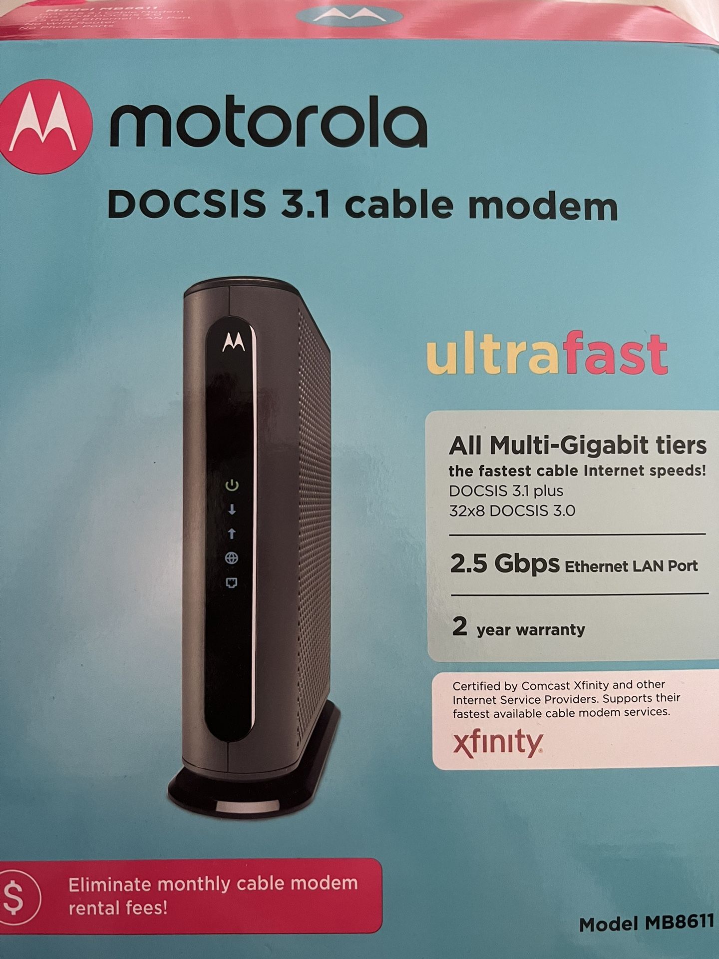 Brand New Motorola Cable Modem