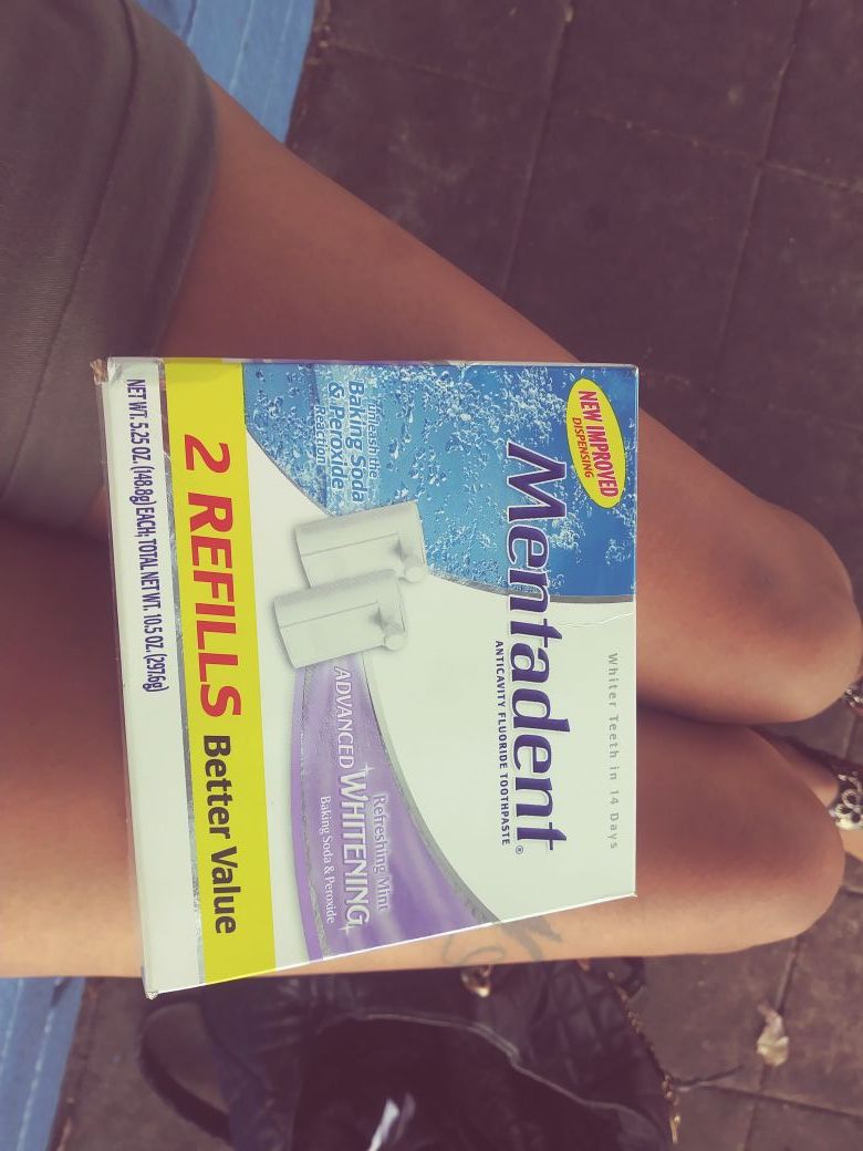 Metandent fluoride toothpaste 2 refills