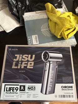 JisuLife Life9 Handheld Fan Chrome Special Edition