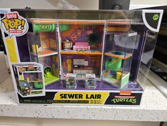 Funko bitty pop teenage mutant ninja turtles sewer lair25