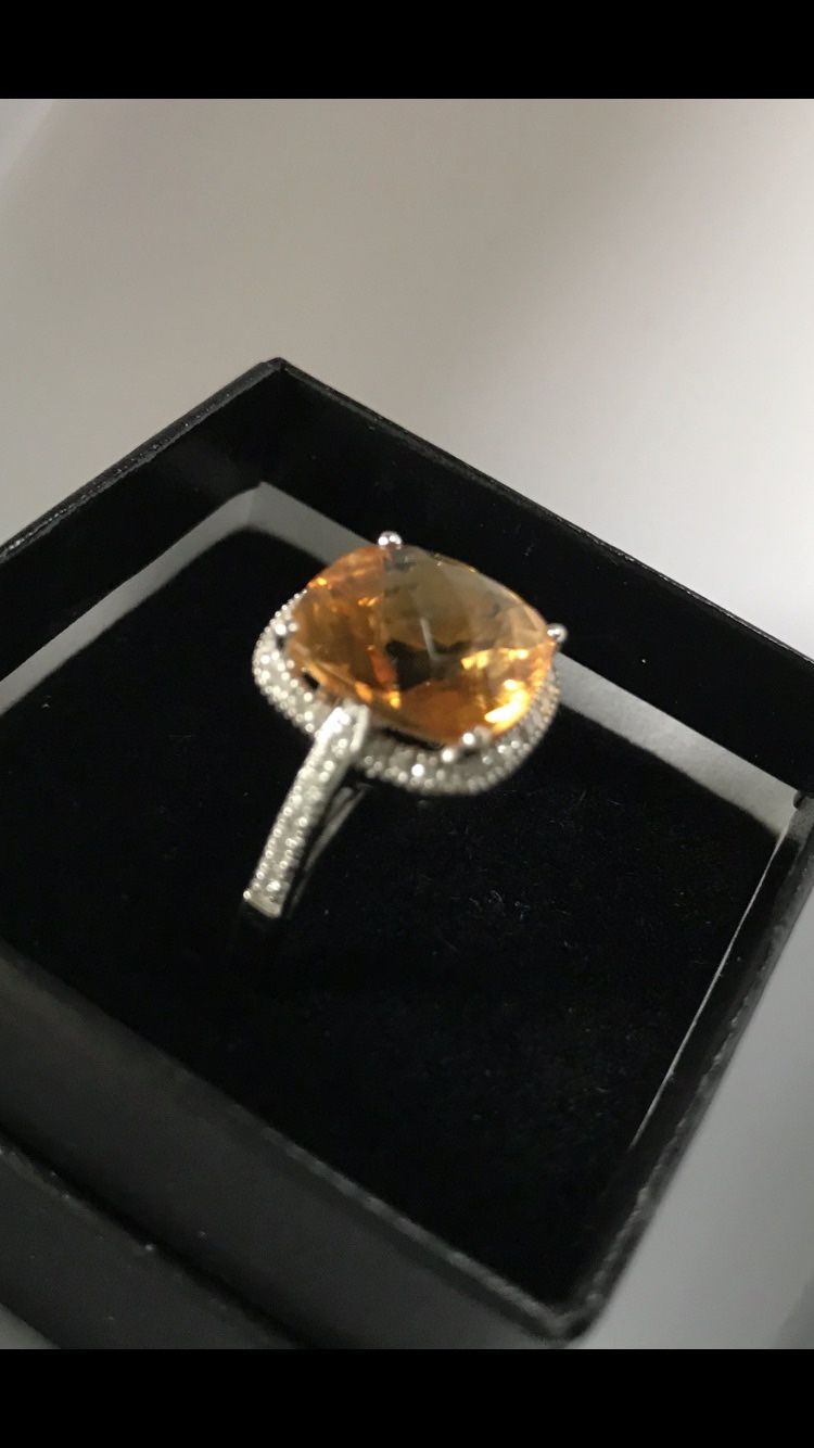 Citrine Ring