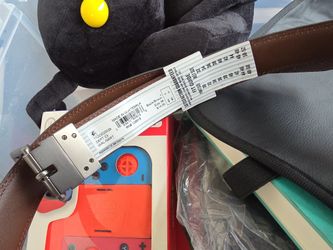 Dickies Men's Two-in-one Reversible Casual Belt Black-brown new $8