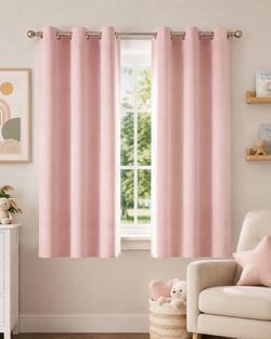 Blackout Curtains 40x63”L.