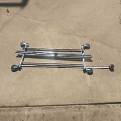 42" Rolling Wardrobe Rack 