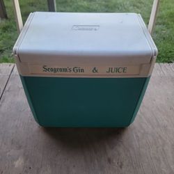 Vintage Seagrams Coleman Gin And Juice Cooler