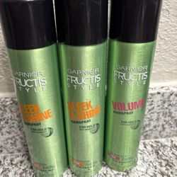 Garnier Fructis Hairsprays (3 For $15)