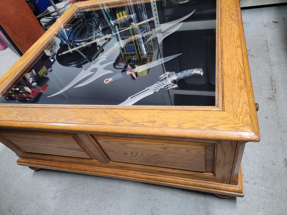 Beautiful Antique Table/ Display Case