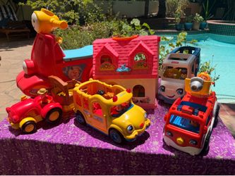 Fisher Price Scooter and Play sets