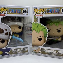 One Piece - Law & Zoro Funko POP! 2 POP Bundle