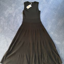 PRETTY GARDEN Spring Casual Dresses Size Large Black Summer Business Work