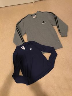 Ladies womens Adidas tops sweatshirt and dri fit shirt