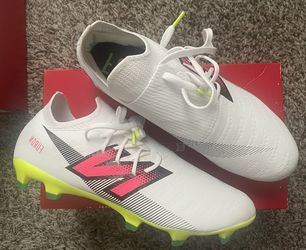 New Balance Furon Destroy FG V7+ Soccer Cleats Football Boots White Men’s Size 10.5