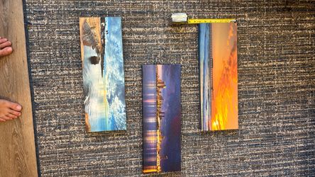 7” x 20” San Diego Canvas Art