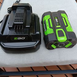 EGO 56V Lithium Ion Battery and Charger