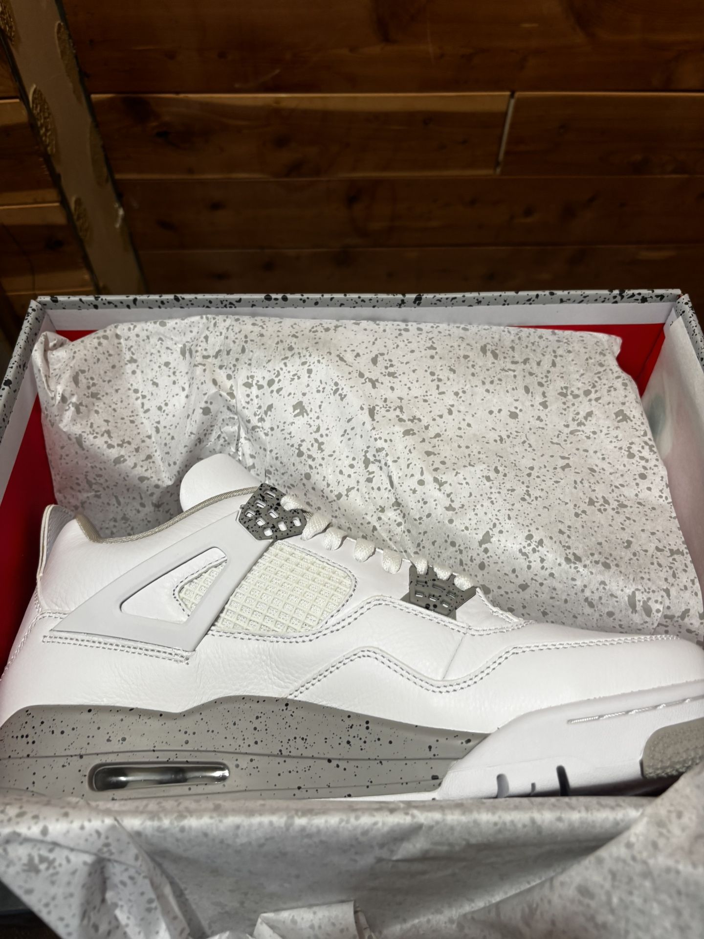 Jordan 4 White Oreo Size 12
