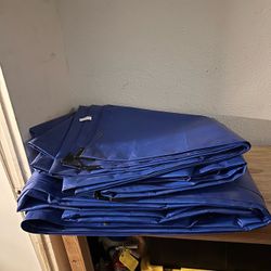 4x huge blue tarps 16'x20' EXCELLENT CONDITION