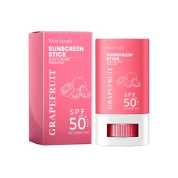 Sunscreen SPF 50 – Grapefruit Sunscreen Stick: Brightening UV Protection, No White Cast – Brand New