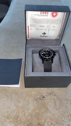 Zodiac super sea wolf watch