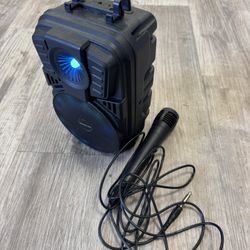 Karaoke Speaker W/ Bluetooth