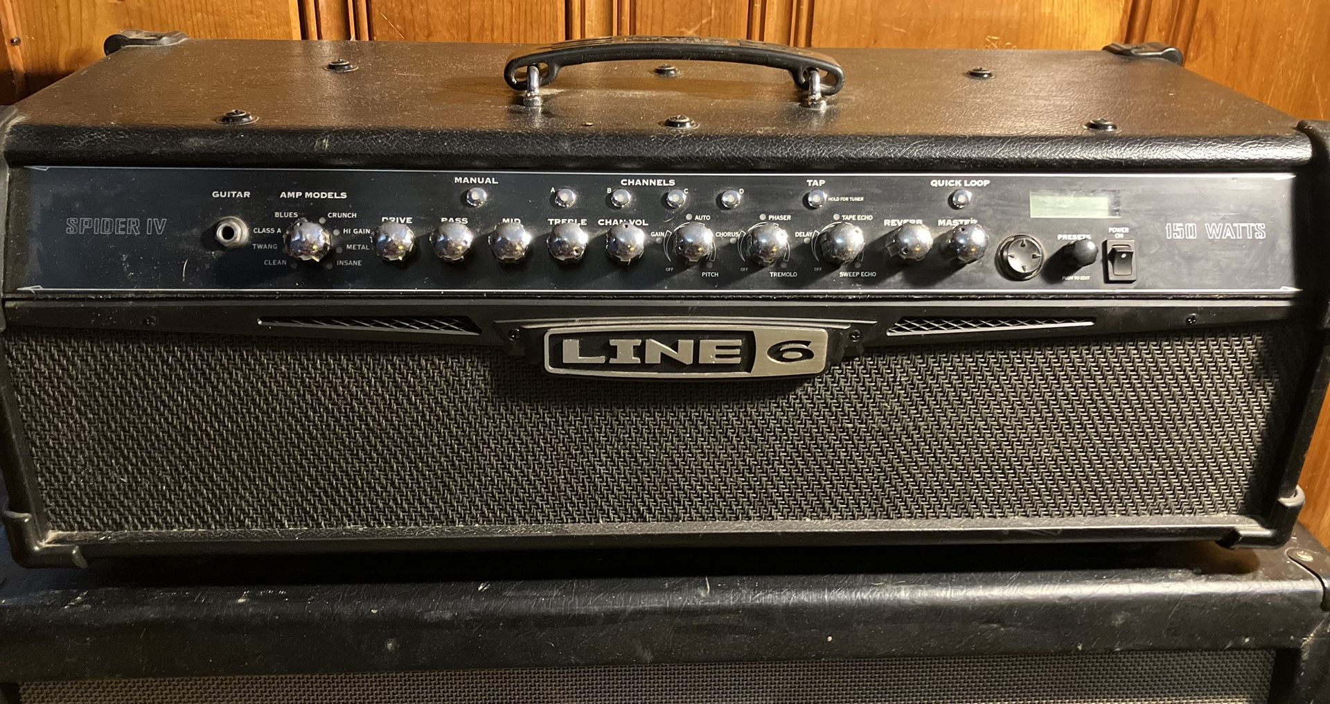 Line 6 Spider IV 150 watt Head, With Ibanez 412 TB Cabinet 