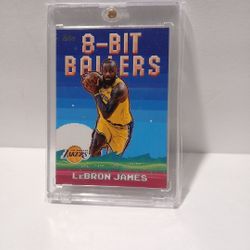 Topps Basketball 8- Bit Ballers With LEBRON JAMES