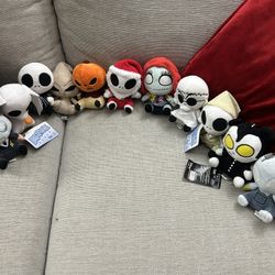 Nightmare Before Christmas Mopeez Funko Plushies 