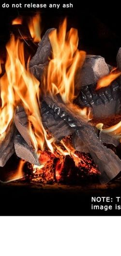 Costway Ceramic Wood Logs