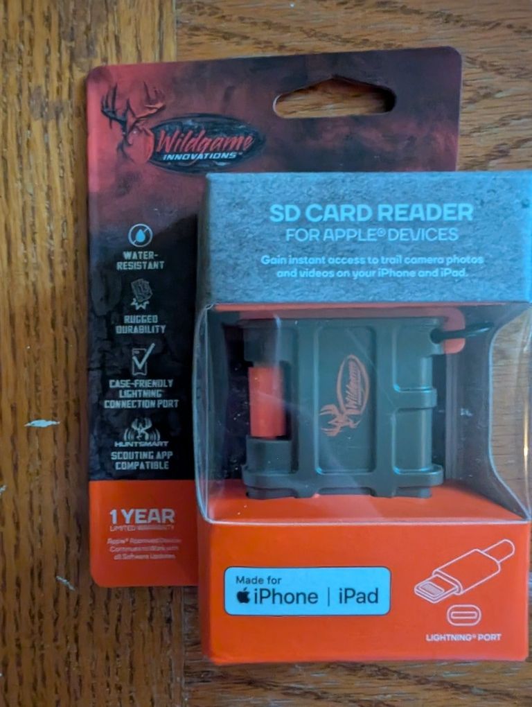 Wildgame SD Card Reader For Apple Devices