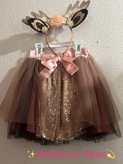 Super Especial Tutu De Venadita Para Niña 6/7