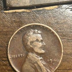 1946 S Wheat Penny With Error 