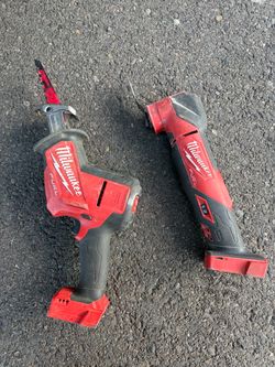 Milwaukee Sawzall and multi tool combo