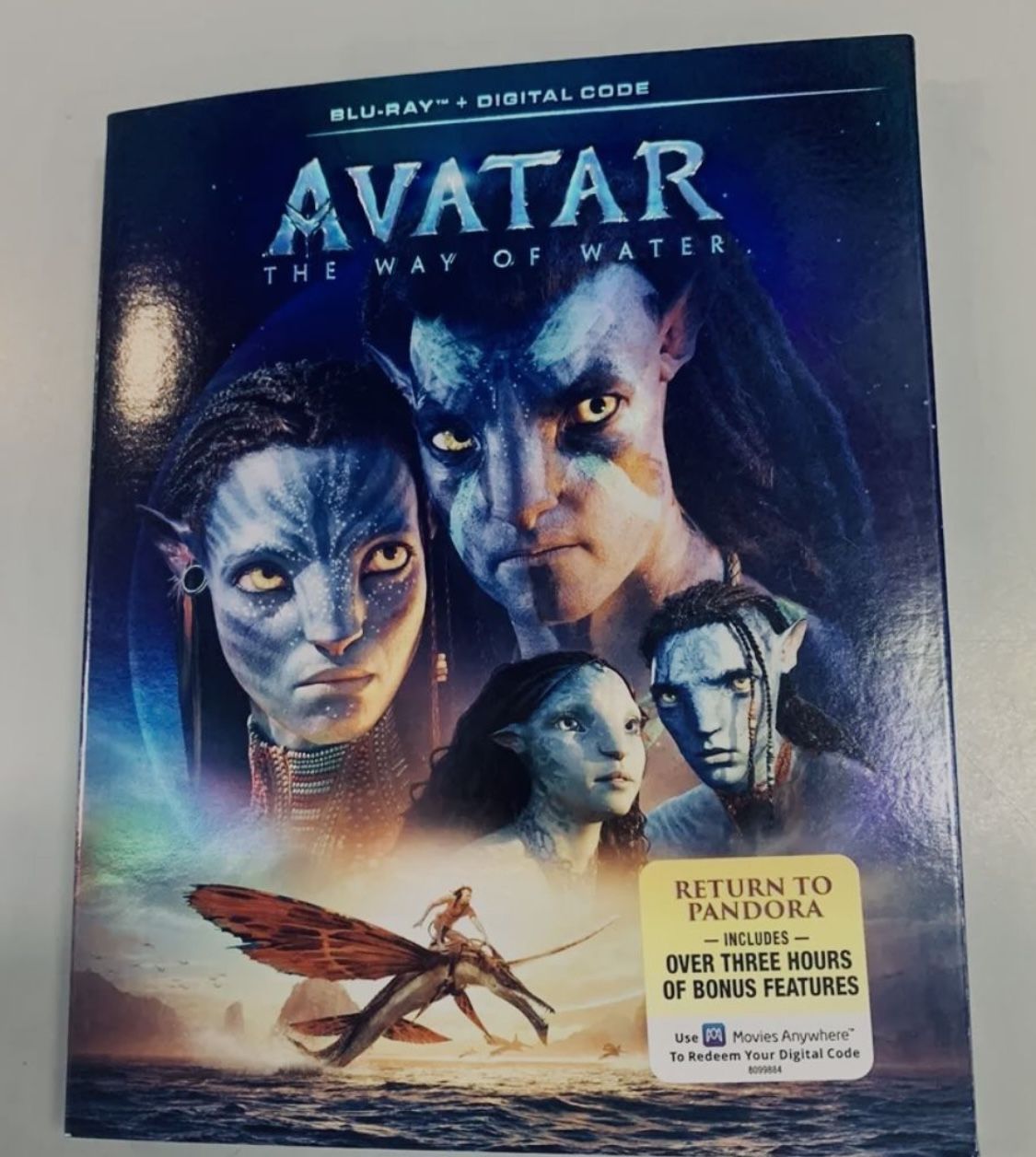 Avatar Way Of Water DVD/Blu Ray