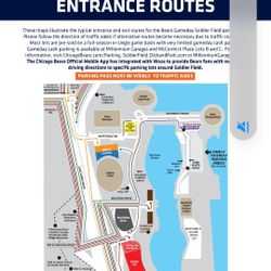 Chicago Bears Parking Passes