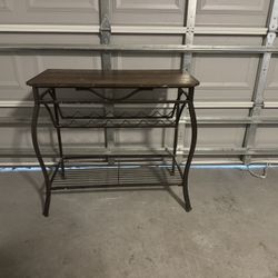 Wine Rack Table